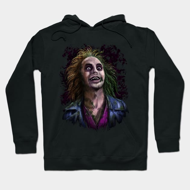 Beetlejuice Hoodie by Riverart